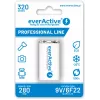 Įkraunama baterija everActive EVHRL22-320 9V NiMH prizminė 8,4V, 55 g, 48,5 mm