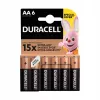 Baterijų rinkinys Duracell Basic AA / LR6 — 6 vnt. (šarminės)