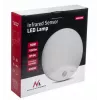 LED sieninis šviestuvas MACLEAN MCE357W su IR judesio davikliu, baltas, lauko/vidaus