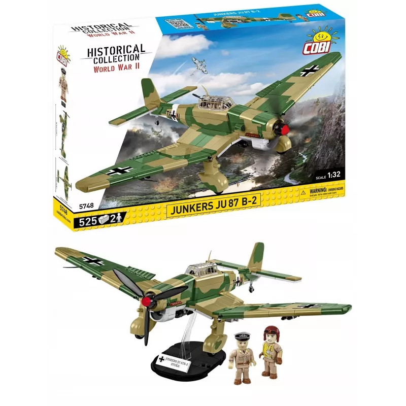 Konstrukcinis modelis Cobi 1:32 Junkers Ju 87 B-2