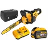 DEWALT grandininė dešinė 54V 45cm 1x9,0Ah DCMCS574X1