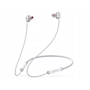 Belaidės ausinės Lenovo HE08 Baltos Bluetooth