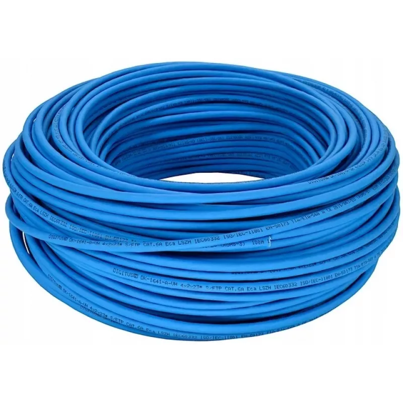 Tinklo kabelis DIGITUS DK-1641-A-VH-05 RJ45 Cat.6A 5 m pilka