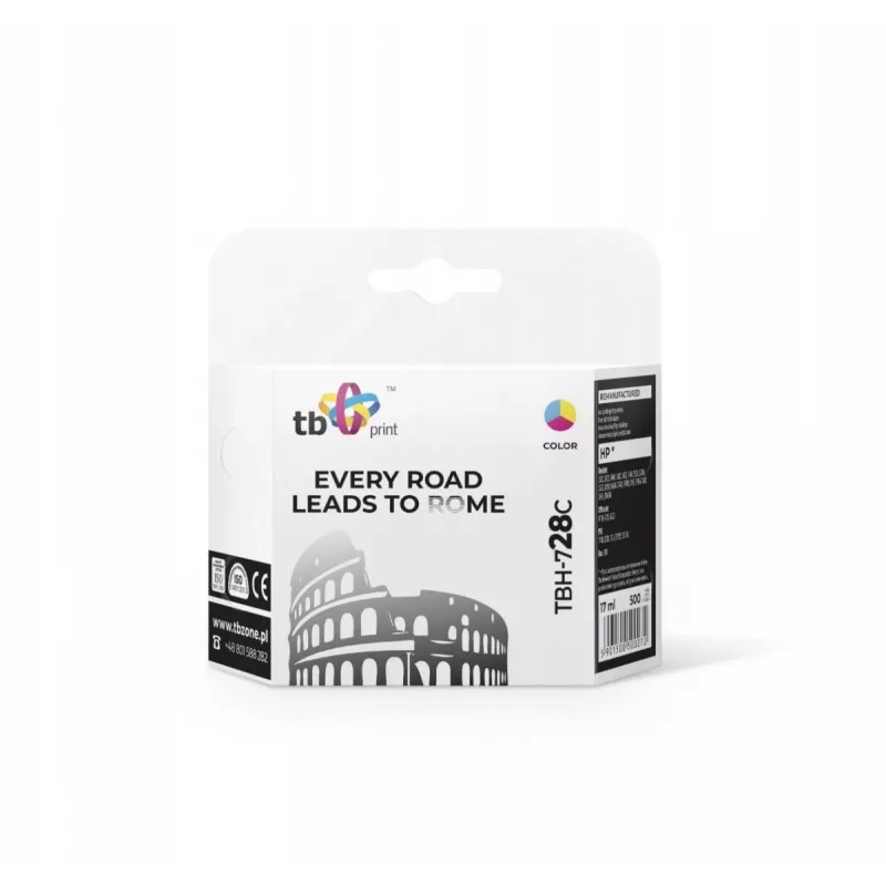 Ink TBH-728C (HP Nr. 28 - C8728A) Spalvotas perdirbtas