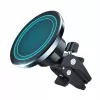 Magnetinis laikiklis automobiliui MagSafe Crong CRG-CH6-BLK, skirtas iPhone 12 ir naujesniems