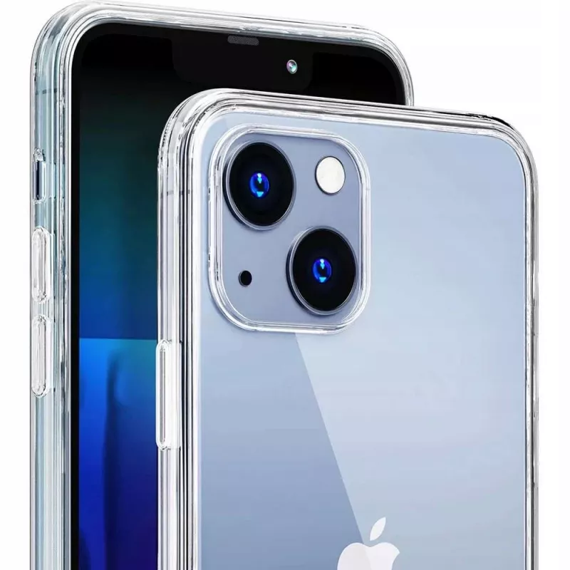 3MK Clear Case apsauginis dėklas iPhone 15 skaidrus