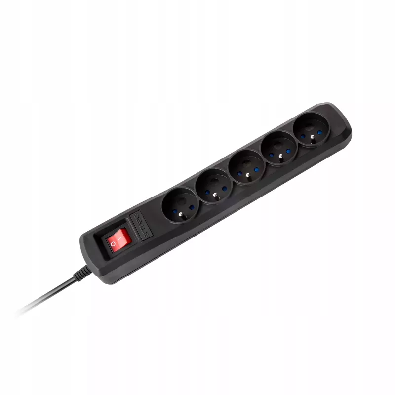 Maitinimo juosta Armac ARC5 Juoda 5 AC lizdai 250 V 5 m