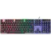 Rebeltec Gaming Keyboard Neon – pilno dydžio laido klaviatūra su LED apšvietimu