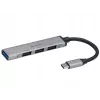 Tracer H40 USB Type-C aliumininis USB 3.0 / 2.0 4 prievadų šakotuvas