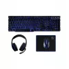 Rebeltec SHERMAN Gaming USB klaviatūra su pele QZERTY angliškas juodas