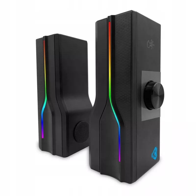 Media-tech MT3175 Black garsiakalbiai su RGB apšvietimu
