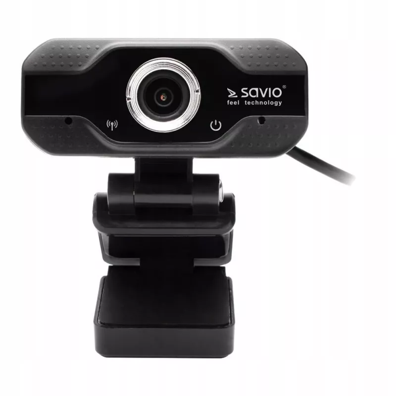 Savio internetinė kamera Webcam USB Full HD su įmontuotu mikrofonu