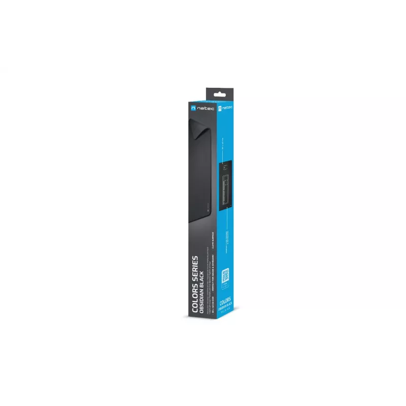 Pelės kilimėlis NATEC Colors serija Obsidian Black