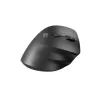 Belaidė vertikali optinė pelė NATEC CRAKE 2 – Bluetooth 5.2, 2400 DPI, 6 mygtukai, dešinei rankai, juoda
