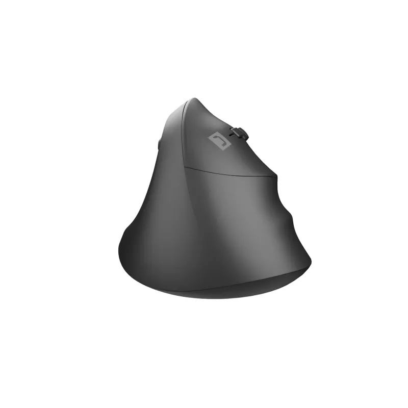 Belaidė vertikali optinė pelė NATEC CRAKE 2 – Bluetooth 5.2, 2400 DPI, 6 mygtukai, dešinei rankai, juoda
