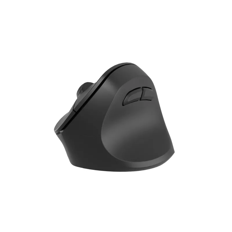 Belaidė vertikali optinė pelė NATEC CRAKE 2 – Bluetooth 5.2, 2400 DPI, 6 mygtukai, dešinei rankai, juoda