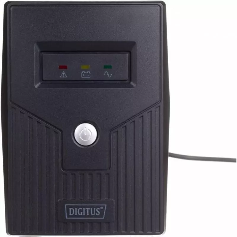 Digitus DN-170064 nepertraukiamo maitinimo šaltinis (UPS) Line-Interactive 0,8 kVA 480 W 2 AC išvestys