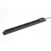 Armac M12 19 inch stovo maitinimo juosta, 12x 230V, vertikali, 1,5 m, juoda (M12/15/CZ)