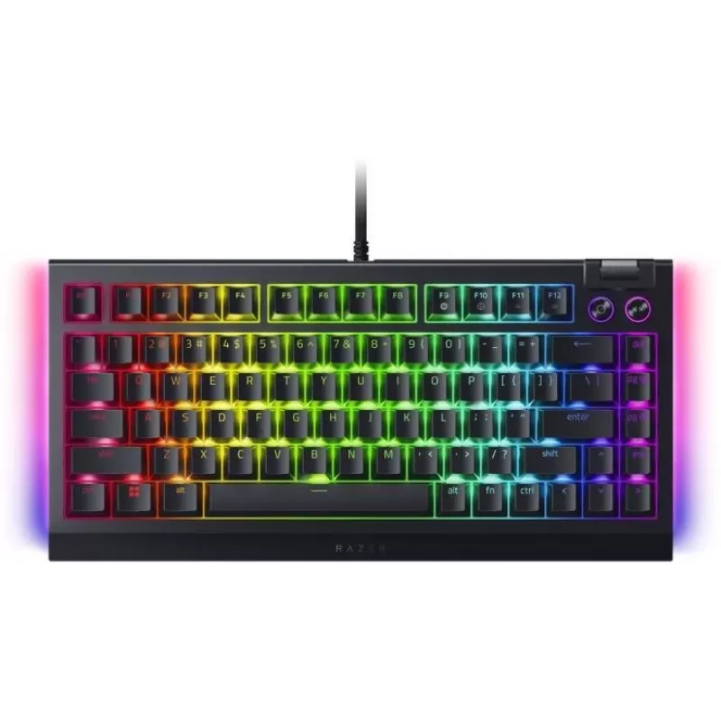 Klaviatūra „Razer BlackWidow V4“ žaidimams, USB, QWERTY JAV išdėstymas, juoda