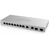 Zyxel XGS1210-12-ZZ0102F valdomas tinklo jungiklis Gigabit Ethernet (10/100/1000) pilka