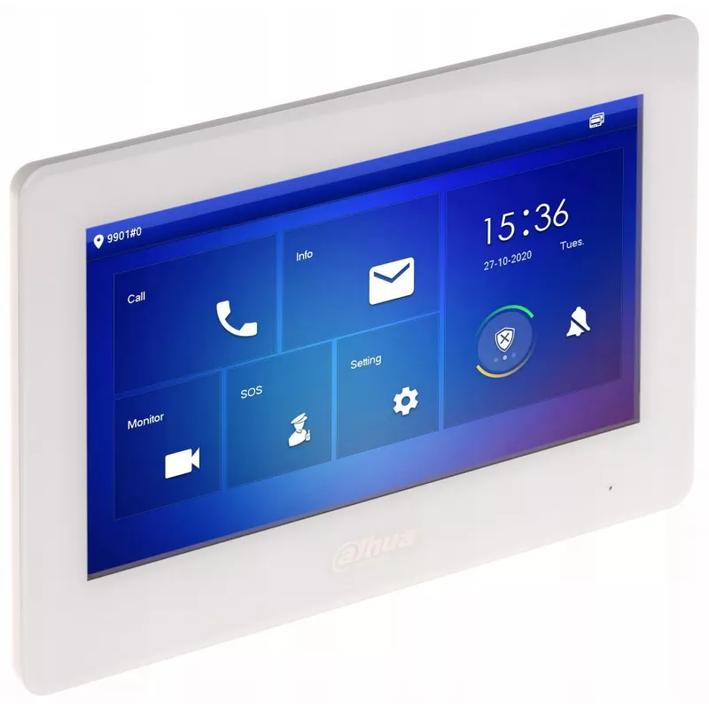 LCD monitorius 7 colių IP Wi-Fi durų telefonas DAHUA VTH5422HW-W