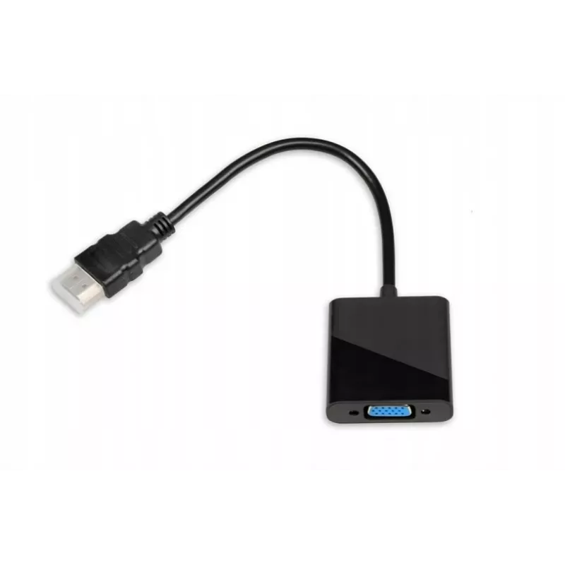 iBox IAHV01 HDMI į VGA keitiklis, juodas