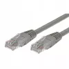Laidas Patchcord kat.5e RJ45 UTP 3m pilkas