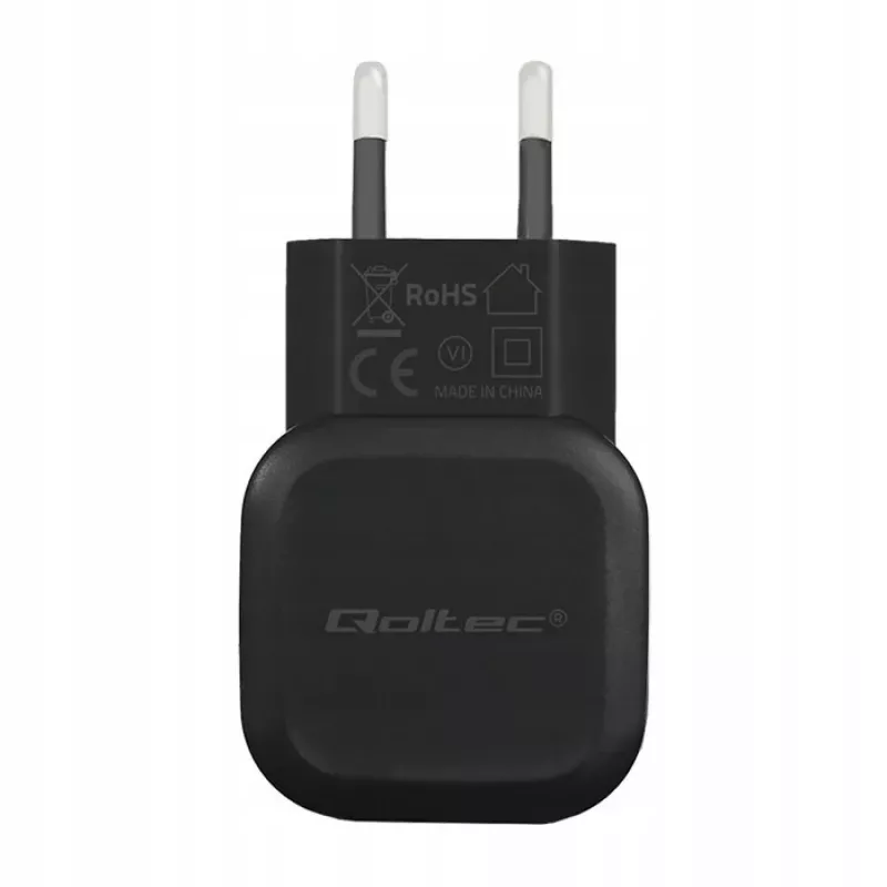 Qoltec 50180 Įkroviklis Vidaus AC Juodas
