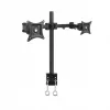 Sukamas dviejų monitorių stalo laikiklis 13-27 inch