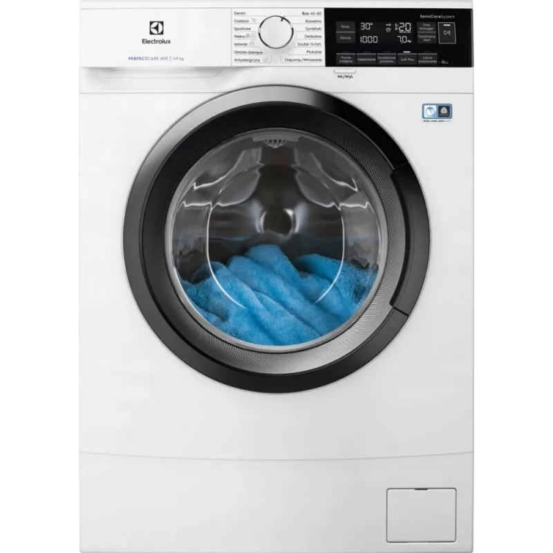 Electrolux EW6SN347SP skalbyklė, 7 kg, balta