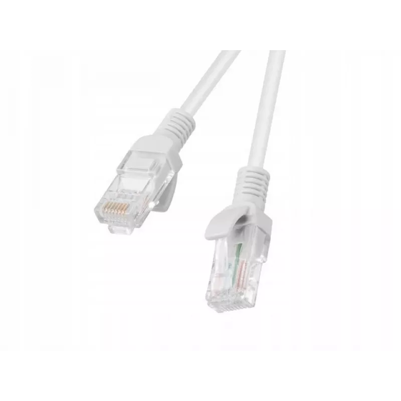 Lanberg PCU5-20CC-0200-S Cat.5e UTP LAN kabelių rinkinys su RJ45, 2 m, pilkas, 10 vnt.