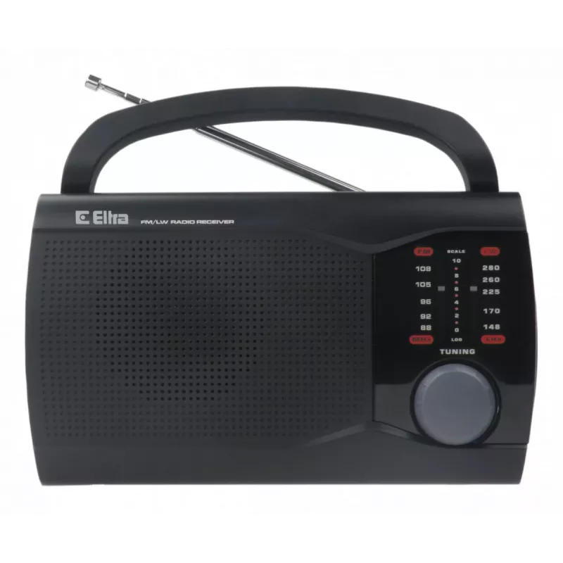 Nešiojamas radijo imtuvas FM/AM ELTRA EWA juodas