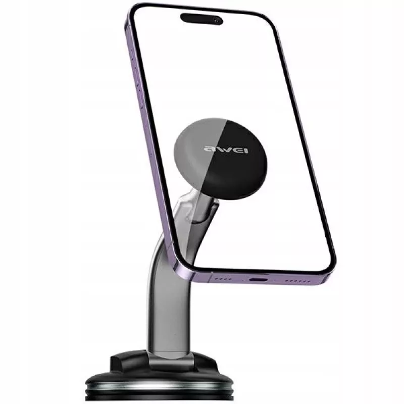 Magnetinis telefono laikiklis Awei X45 montavimui ant priekinio stiklo ir prietaisų skydelio