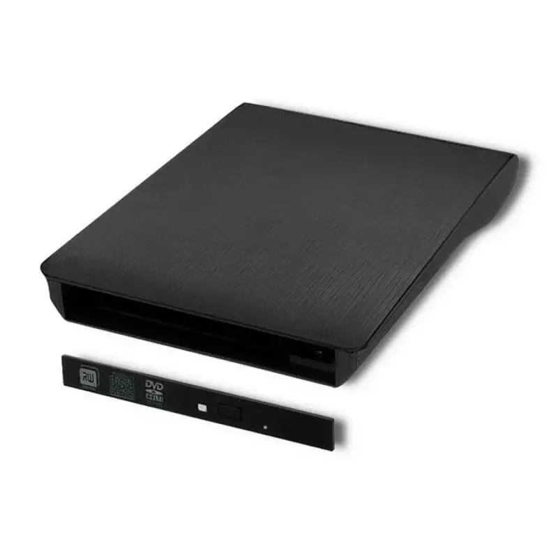 Išorinis optinių diskų dėklas CD/DVD SATA, USB 3.0, 9,5 mm
