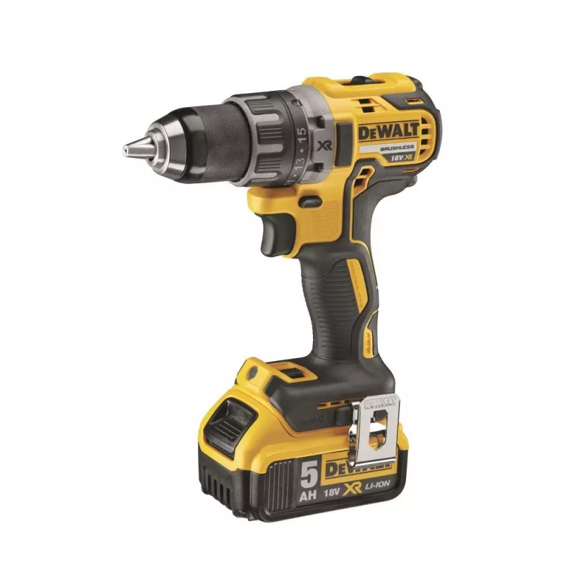 DeWALT XR gręžtuvas-suktuvas 18V akumuliatorinis, be rakto, Li-Ion, EU kištukas