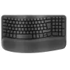 LOGITECH WAVE KEYS FOR BUSINESS GRAPHITE PAN - 2.4 GHz / BT NORDIC-613 - B2B