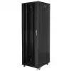 Stovimas serverio spintos stovas LANBERG 42U FF01-6842-12BL 600×800×2127,5 mm, 1200 kg, IP20, raktinis užraktas, ratukai