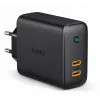 AUKEY PA-D2 mobiliojo įrenginio kroviklis 36W Juodas