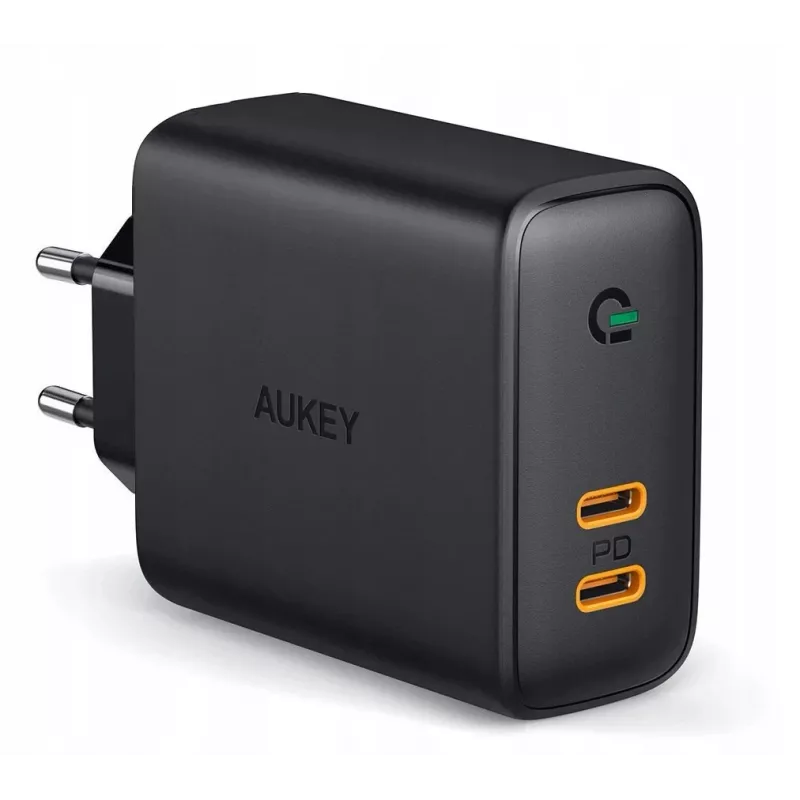 AUKEY PA-D2 mobiliojo įrenginio kroviklis 36W Juodas
