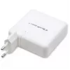 Qoltec GaN Charger FAST 108W | 5-20V | 3-4.7A | USB C | Baltas