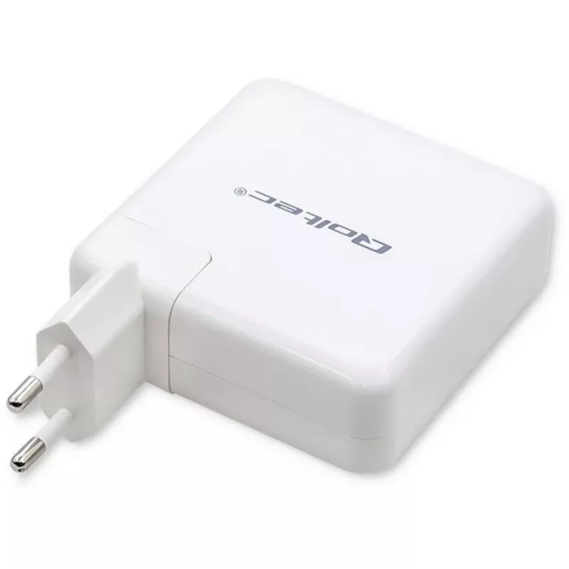 Qoltec GaN Charger FAST 108W | 5-20V | 3-4.7A | USB C | Baltas