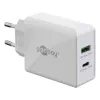 Goobay Dual USB-C™ PD (Power Delivery) greitasis įkroviklis (30 W) (61674)