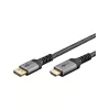 Goobay 65270 vaizdo kabelis adapteris 3 m DisplayPort → HDMI, pilka