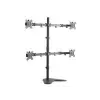 Monitorų stovas LogiLink BP0046 81,3 cm (32 col.) stalas Nerūdijantis plienas