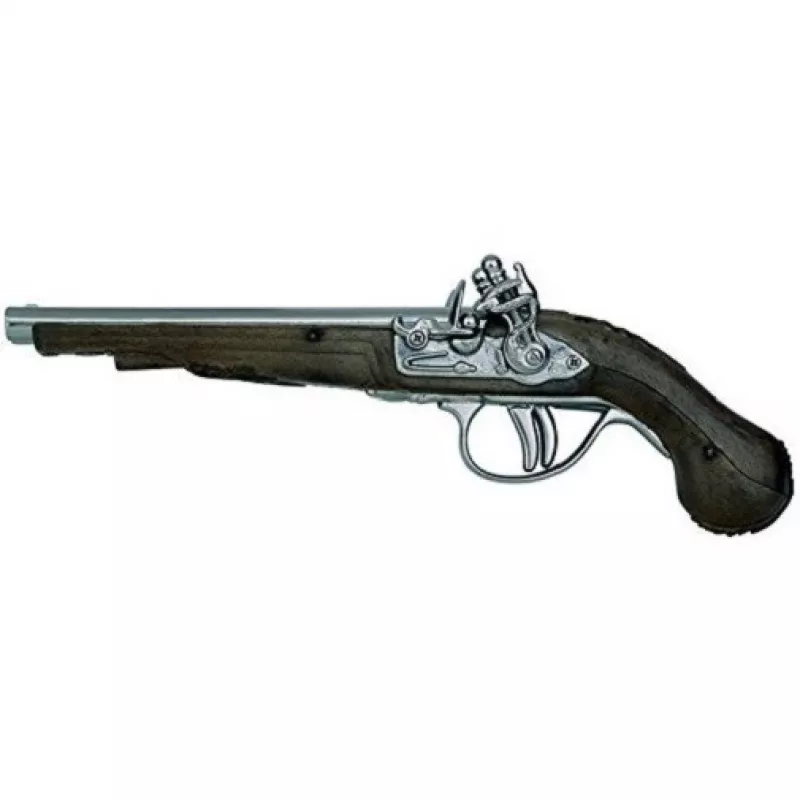 Metalinis piratų pistoletas Pulio modelis 15541/0 su realistišku dizainu
