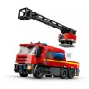 Konstruktorius LEGO City Gaisrinė su pasukamaisiais kopėčiais 60414 – 843 dalys, 5 minifigūrėlės