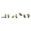 Konstruktorius LEGO City Gaisrinė su pasukamaisiais kopėčiais 60414 – 843 dalys, 5 minifigūrėlės