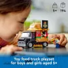 LEGO City Burger Van Maistas Automobilyje Statybos Rinkinys 5+ Metų Vaikams ir Mergaitėms Žaislinis Maisto Sunkvežimis Virtuvės Žaidimų Rinkinys su Pardavėjo Minifigūra ir Aksesuarais
