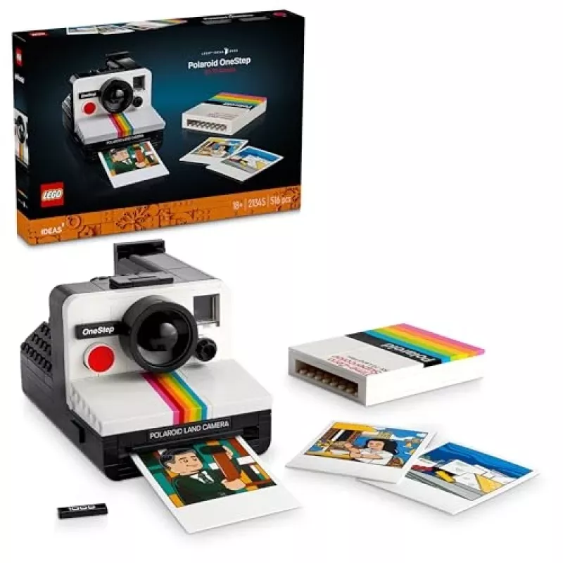 Lego Ideas 21345 Polaroid OneStep SX-70 Fotoaparato Konstruktorius