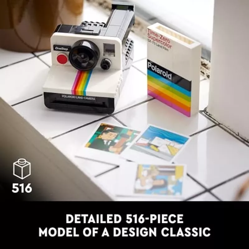 Lego Ideas 21345 Polaroid OneStep SX-70 Fotoaparato Konstruktorius